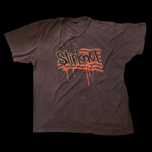 Slipknot Other - Slipknot Tour Merch. Logo Short-Sleeve Tee - Band Tee. Nfs Anywhere Else